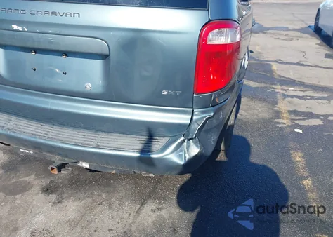 2007 Dodge Grand Caravan Sxt from USA, damaged, VIN 2D4GP44L27R180400